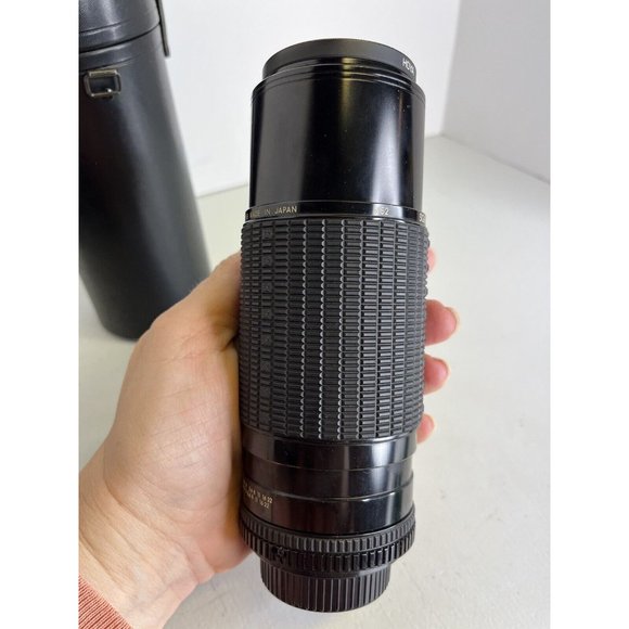 Sigma Zoom-8 Lens 1: 4-5 F=75-250mm Zoom Multi Coated Made In Japan 915709 Case - Picture 12 of 13